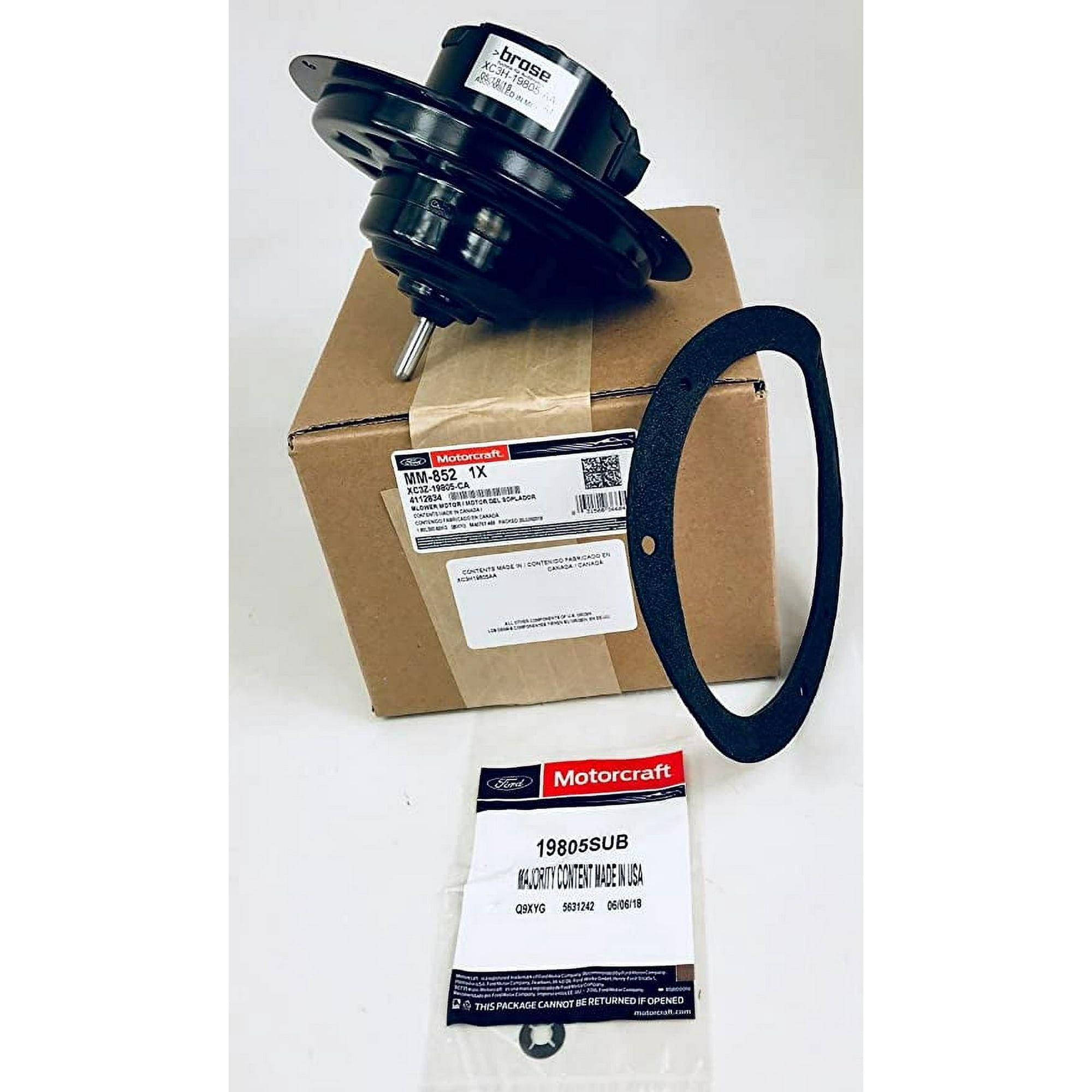 Motorcraft HVAC Blower Motor MM-852 Fits select: 1999-2007 FORD F250, 1999-2007 FORD F350 EasyOptionXY LLC