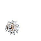 Female Fashion Temperament Earrings, Natural Freshwater Pearl Snowflake Earrings Pi-Mart