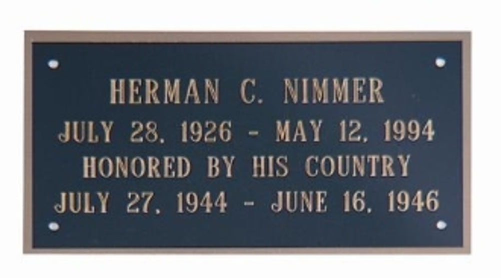 Large Name Plate. The Military Gift Store