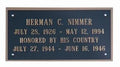 Laser Engraved Name Plates - Brass Plates The Military Gift Store
