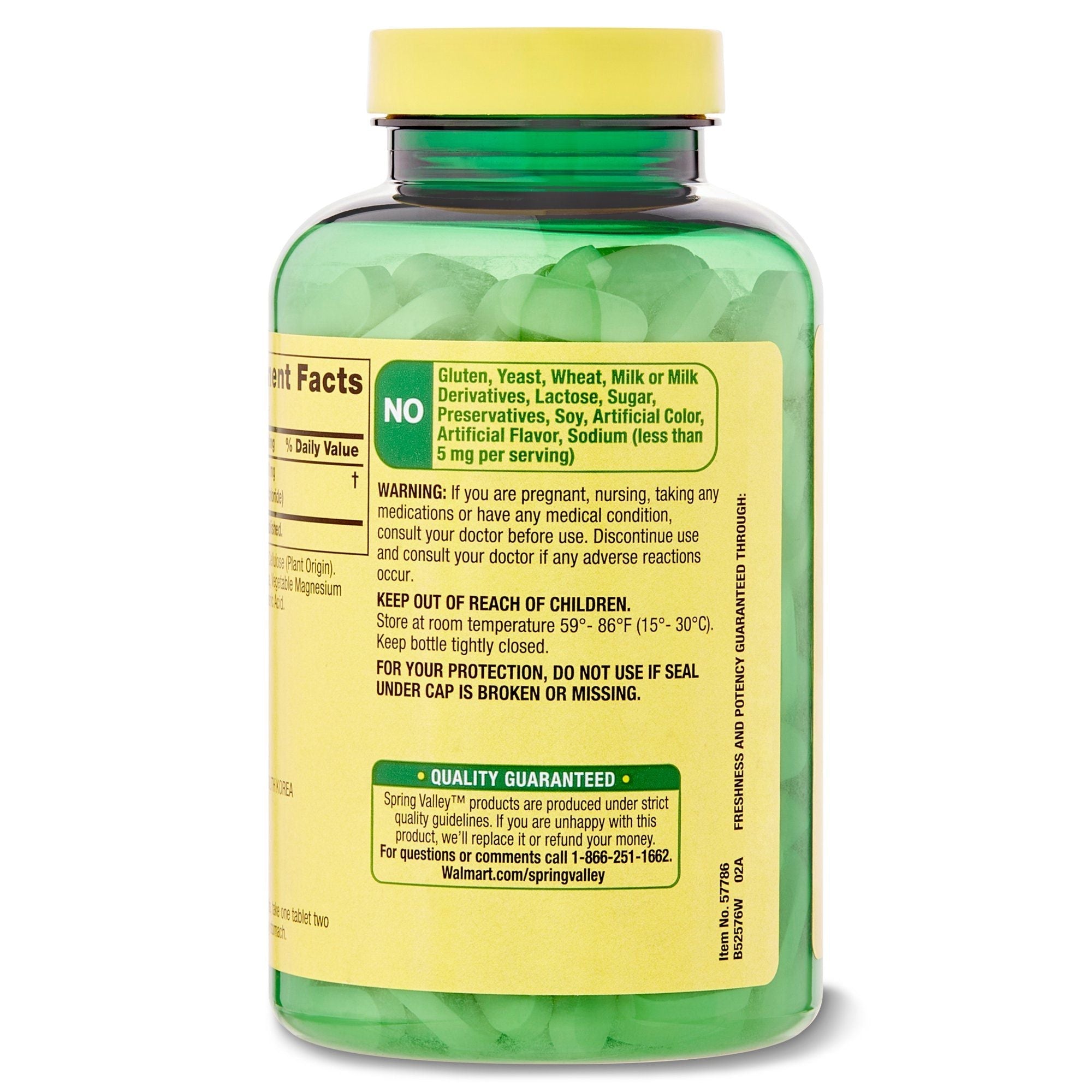Spring Valley L-Lysine Dietary Supplement; 500 mg; 250 Count EasyOptionXY LLC