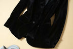 Velvet professional suit high-end women Pi-Mart