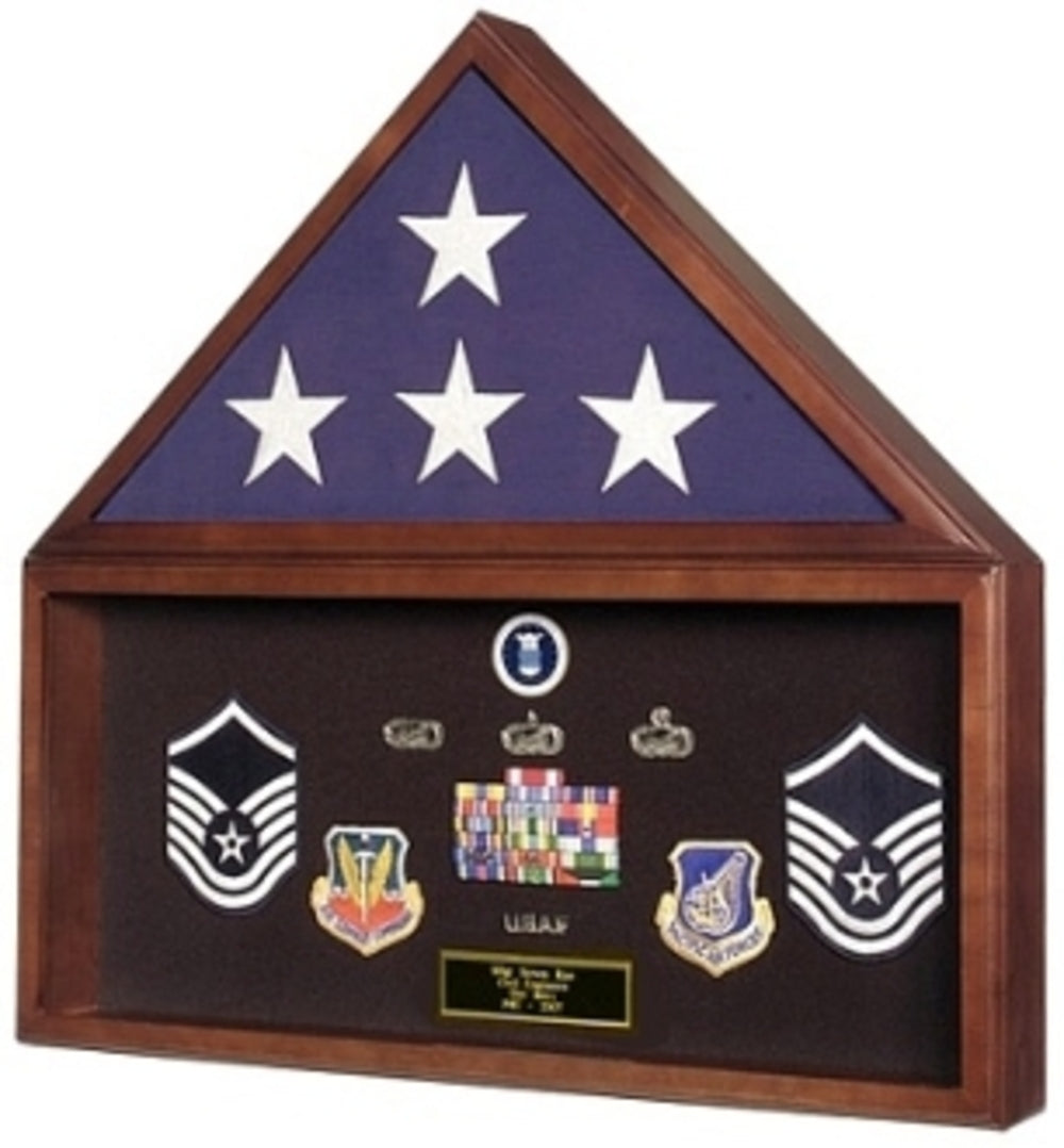 Flag and Document Display Case. The Military Gift Store