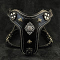 The ''Aztec'' harness Black Small to Medium Size - SJB-DIAMOND ELITES