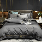 Four-piece long-staple cotton cotton duvet cover sheet Pi-Mart