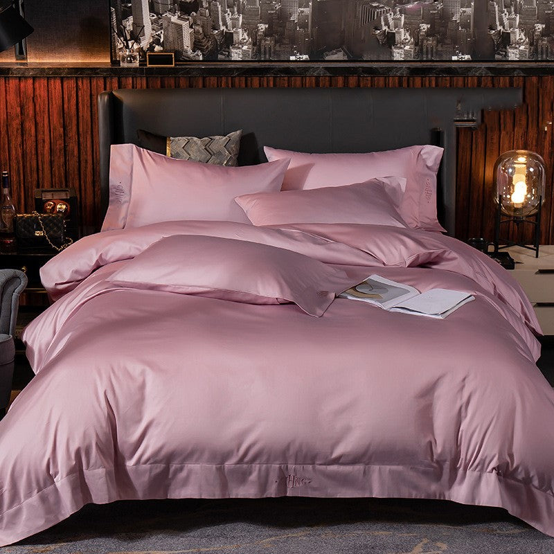 Four-piece long-staple cotton cotton duvet cover sheet Pi-Mart