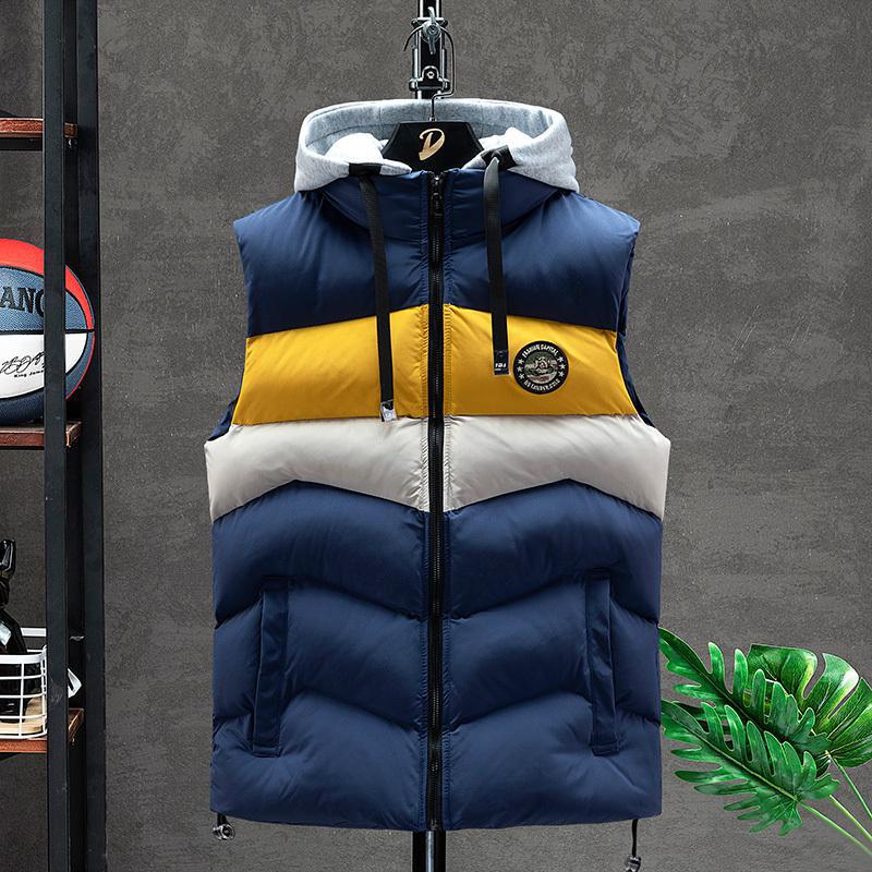 Bright color cotton thick warm waistcoat