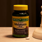 Spring Valley Fast-Dissolve Melatonin Dietary Supplement; 10 mg; 120 Count EasyOptionXY LLC