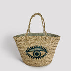 Straw beach handbag Pi-Mart