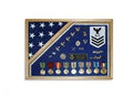 Military Shadow Box 18x24 (Outside dimensions), Holds up to a 3'x5' flag The Military Gift Store
