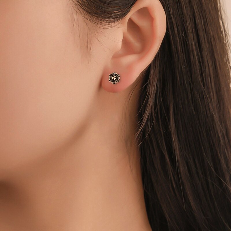 Exquisite zircon earring set Pi-Mart