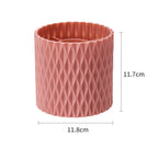 360 Rotating Large Capacity Makeup Brush Portable Storage Box