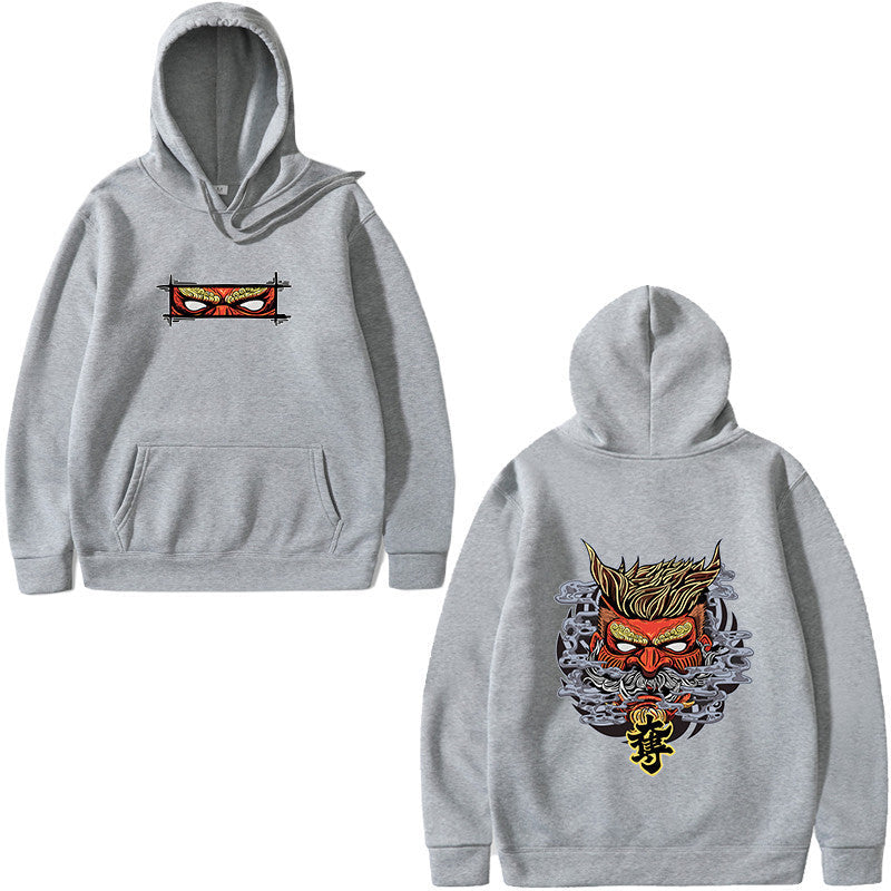 Hooded sweatshirt with pullover print Pi-Mart