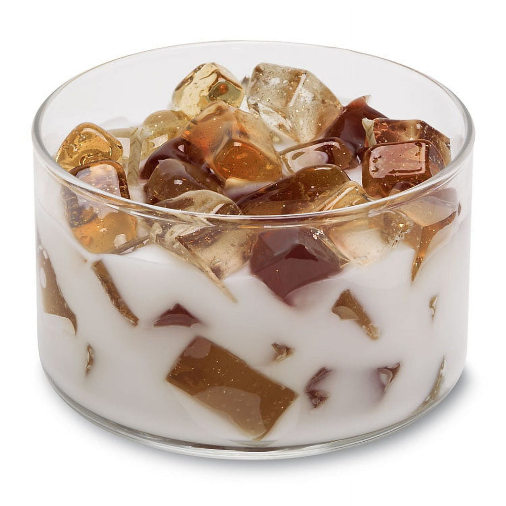 Frosted Gingerbread 9.5 oz Color Bowl Candle EasyOptionXY LLC