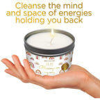 Magnificent 101 Long Lasting Affirmation Candle - 6 Oz - 30 Hour Burn | Soy Wax Tin Candle for Abundance, Gratitude, Meditation, Manifestation | Manifesting More Money Than I Can EasyOptionXY LLC