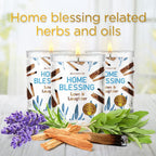 Magnificent 101 Long Lasting Set of 3 Home Blessing Smudge Candle 3.5 Oz Each - 42 Hour Burn Soy Wax Candle for House Energy Cleansing & Manifestation EasyOptionXY LLC
