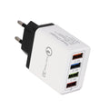 USB Charger Quick Charge 3.0 4 Phone Adapter For Tablet Portable Wall Mobile Charger Fast Charger Pi-Mart