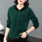 A middle-aged lady's hoodie Pi-Mart