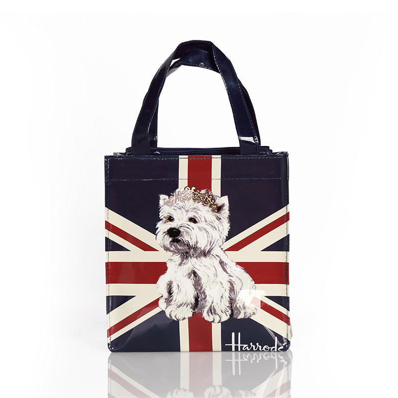 Letter printed handbag Pi-Mart