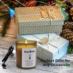 Scented Jar Candle, Daroma Aromatherapy Candle With 100% Natural Soy Wax and Essential Oil, Long Burning Candle, Relaxing for Bath, Yoga,Work,Holiday Gifts for Birthday,Christmas,Lime Basil & Mandarin