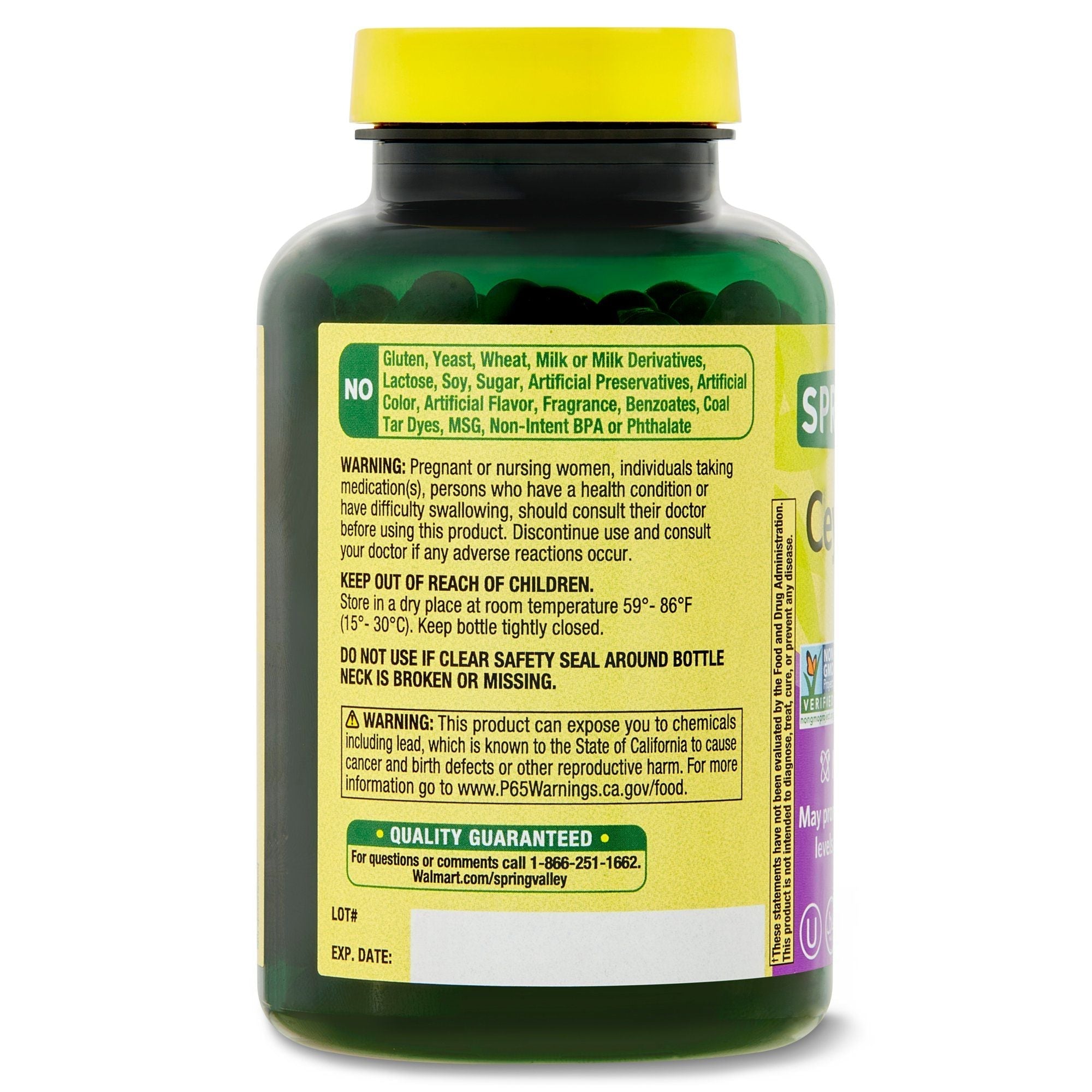Spring Valley Ceylon Cinnamon Dietary Supplement; 1200 mg; 120 Count EasyOptionXY LLC