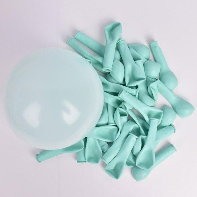 132Pcs/set Mermaid Balloon Arch Kit Mermaid Tail Balloons Mermaid Party Decoration Balloons For Party Girl Birthday Party Modern Decoration Stevvex