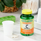 Spring Valley Ultra Strength Vitamin C Capsules Dietary Supplement; 2000 mg; 120 Count EasyOptionXY LLC
