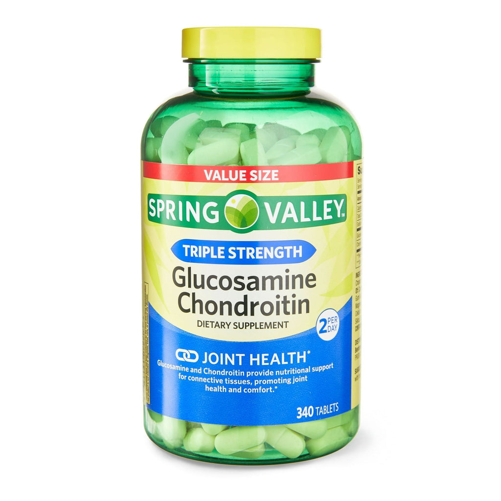 Spring Valley Triple Strength Glucosamine Chondroitin Tablets; 340 Count EasyOptionXY LLC