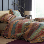 Three piece set of handmade bed cover Pi-Mart