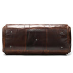 First Layer Cowhide Retro Large-capacity Travel Bag Pi-Mart