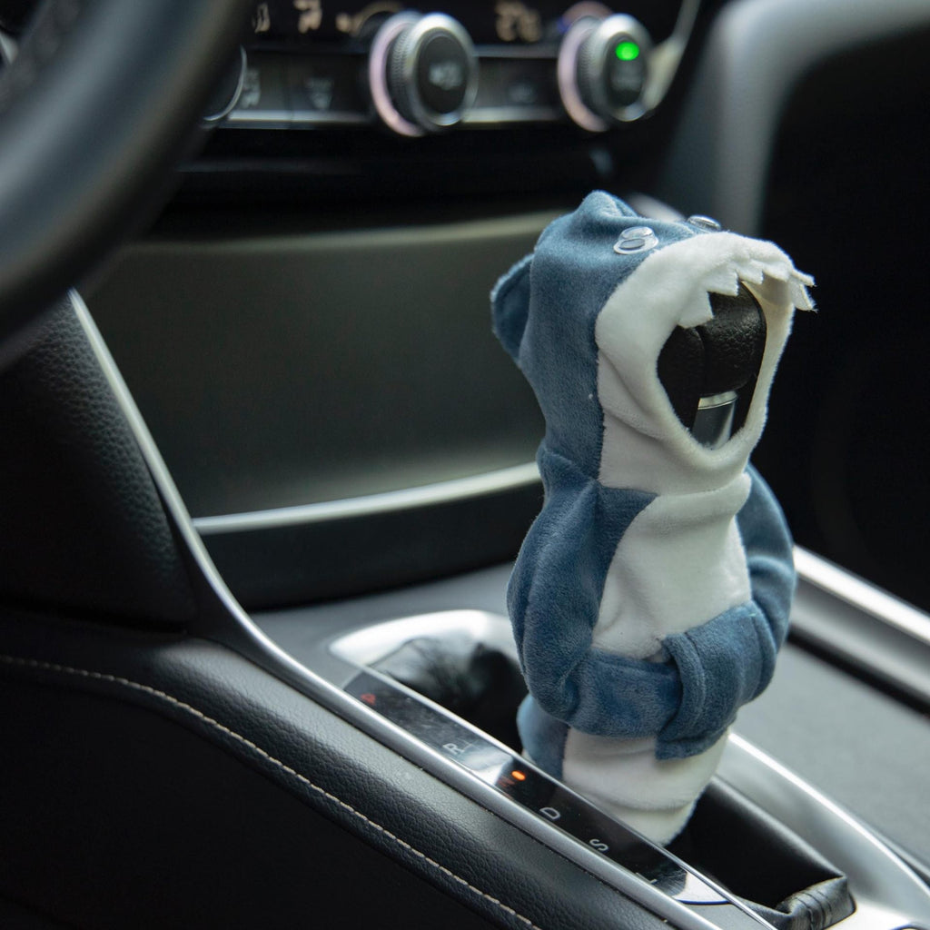 Car Gear Lever Hooded Set Creative Shark Frog Sweater Modeling Pi-Mart
