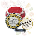 Tyler Candle Company Kathina Scent Jar Candle - Luxurious Scented Candle with Essential Oils - Long Burning Candles 110-120 Hours - Large Candle 22 oz with Worldwide Nutrition Multi Purpose Key Chain