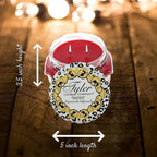 Tyler Candle Company Kathina Scent Jar Candle - Luxurious Scented Candle with Essential Oils - Long Burning Candles 110-120 Hours - Large Candle 22 oz with Worldwide Nutrition Multi Purpose Key Chain