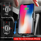 Gravity Bracket Wireless Car Charger – Fast, Secure, &amp; Hands-Free Charging On The Go Pi-Mart