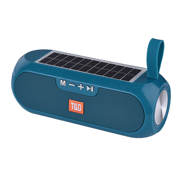 Solar charging bluetooth speaker outdoor portable Pi-Mart