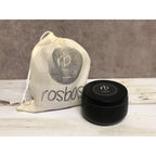 Rosbas Candle, Black Sea Scented, Natural Soy Wax, 6 oz Black Tin, Cotton Wick, Long Burn Time, Drawstring Cotton Bag, Home, Handmade in USA