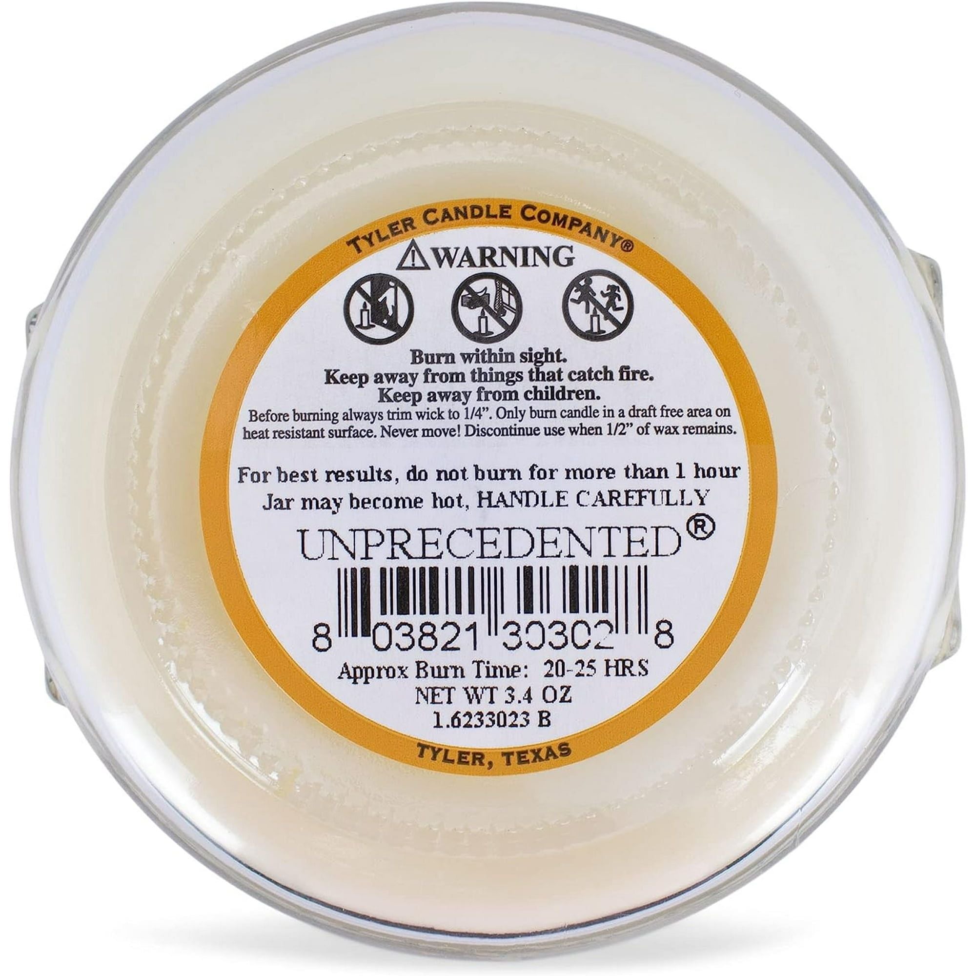 Tyler Candle 3302 Unprecedented 3oz Candle