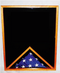 Large Military Memorial Flag, Medal Display Case. The Military Gift Store
