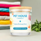 Sunwashed Cotton Candle