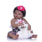 Brunette toy doll Pi-Mart