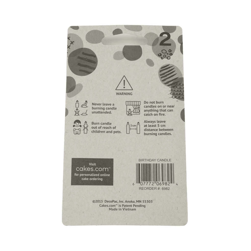 Deco Pac - Purple #2 Candle
