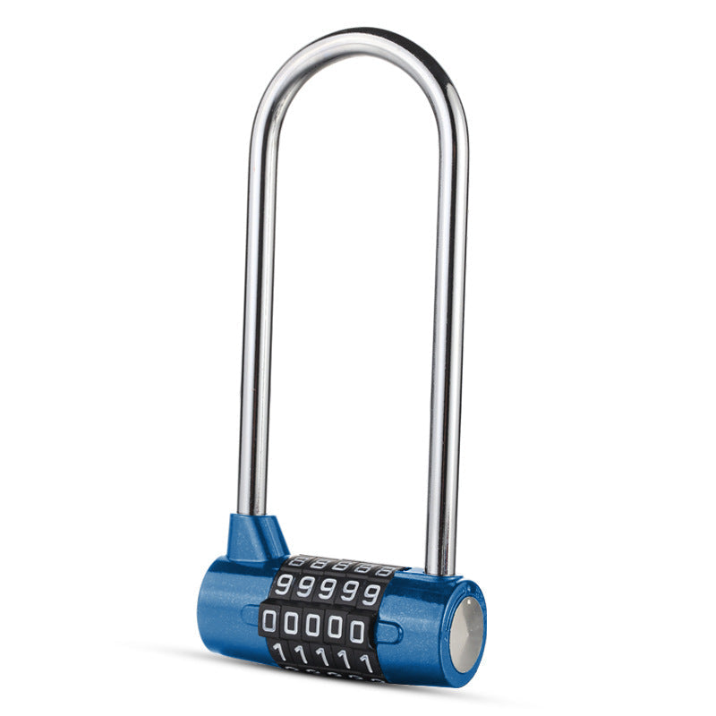 U-shaped lock door handle combination lock padlock Pi-Mart