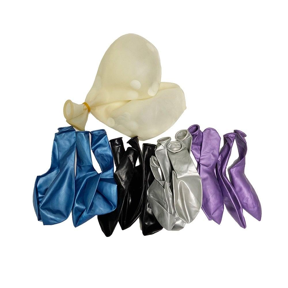 134Pcs Blue Silver Purple Themed Purple Birthday Balloon Garland Arch Kit For Baby Shower Wedding Engagement Decorations Girl Party Birthday Ballon Wedding Decoration Stevvex
