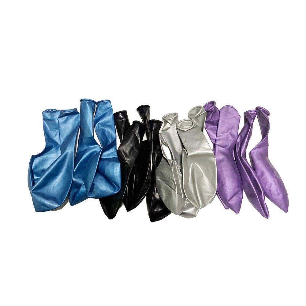 134Pcs Blue Silver Purple Themed Purple Birthday Balloon Garland Arch Kit For Baby Shower Wedding Engagement Decorations Girl Party Birthday Ballon Wedding Decoration Stevvex