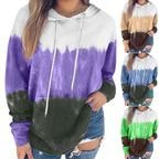 Tie-dye print hoodie Pi-Mart
