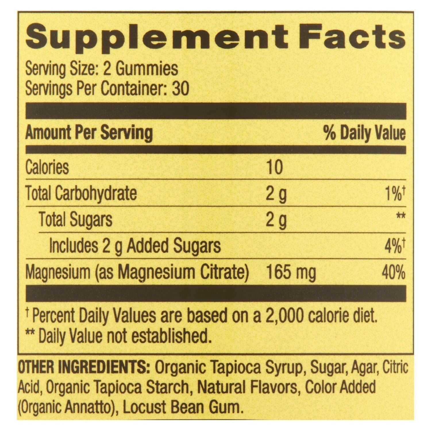 Spring Valley Magnesium Vegetarian Gummies; 165 mg; 60 Count EasyOptionXY LLC