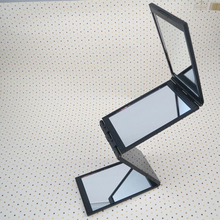 Hair Coloring Makeup Mirrors 360 No Blind Spot Foldable Mirrors Pi-Mart