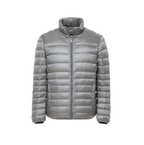 Men's light down jacket men's stand collar winter jacket XL men's men's