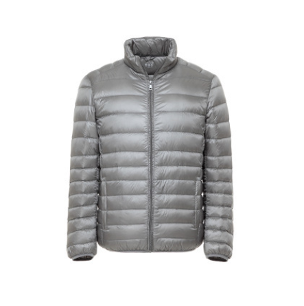 Men's light down jacket men's stand collar winter jacket XL men's men's