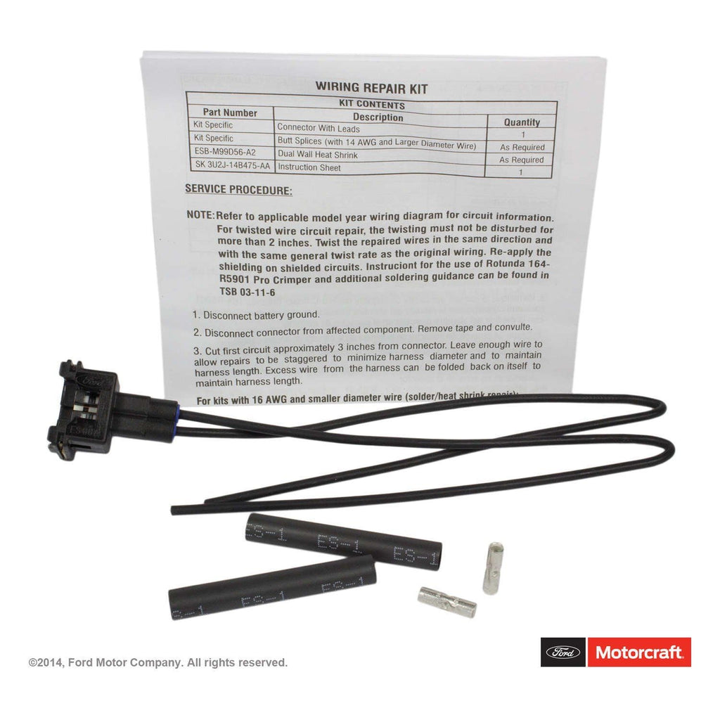 Motorcraft Engine Camshaft Position Sensor Connector WPT-1054 Fits select: 2011-2019 FORD F150, 2012-2019 FORD EXPLORER
